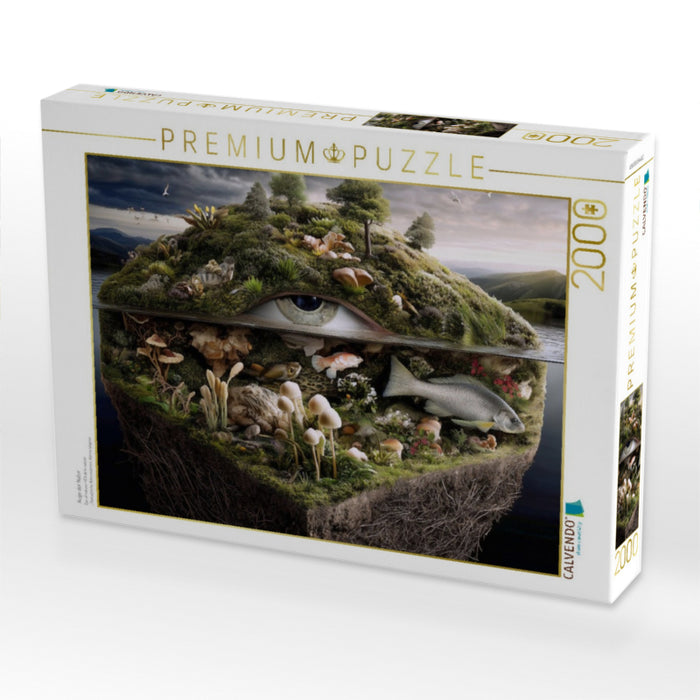 Auge der Natur - CALVENDO Foto-Puzzle'
