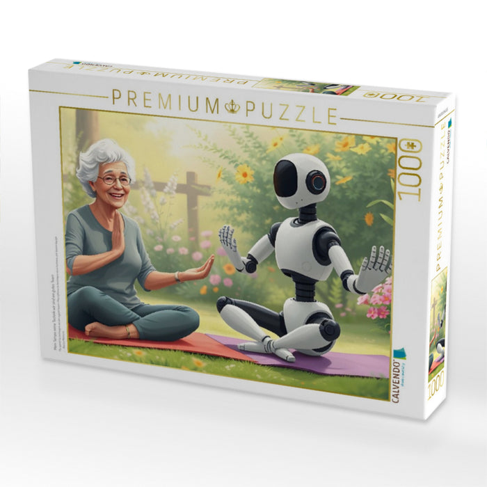 Mein Tempo seine Technik wir sind ein gutes Team - CALVENDO Foto-Puzzle'