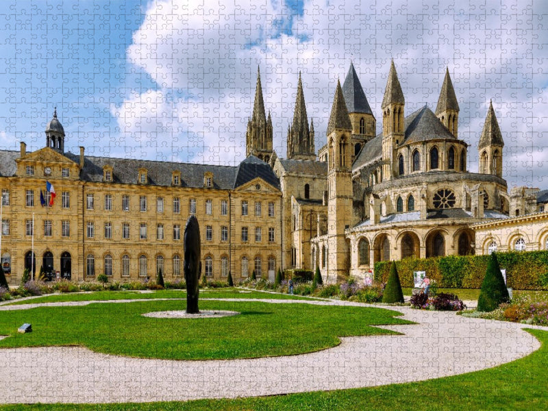 Caen, Abtei Saint-Etienne - CALVENDO Foto-Puzzle'