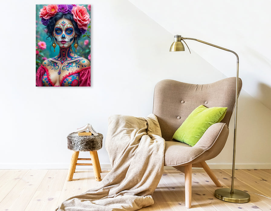 Premium Textil-Leinwand Poesie der Vergänglichkeit