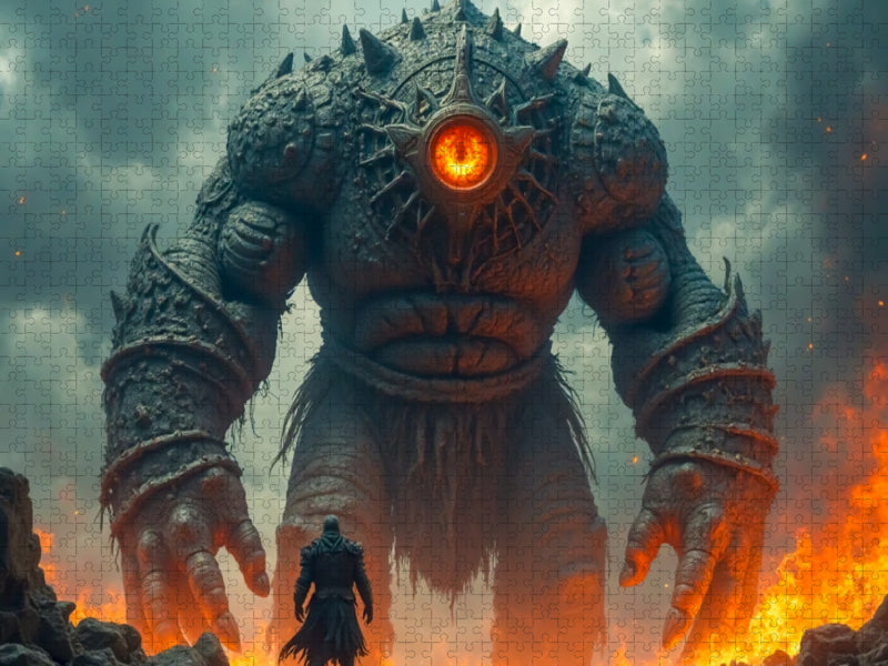 Balor, einäugige Riese der Zerstörung - CALVENDO Foto-Puzzle'
