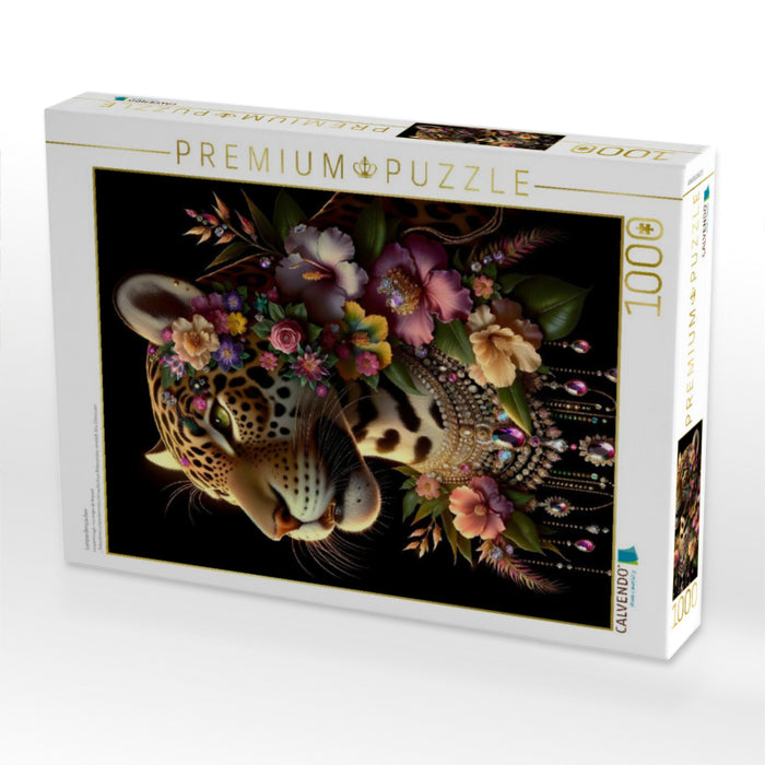 Leopardenzauber - CALVENDO Foto-Puzzle'
