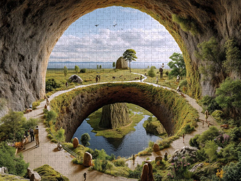 Tor zur Mykofantasie - CALVENDO Foto-Puzzle'