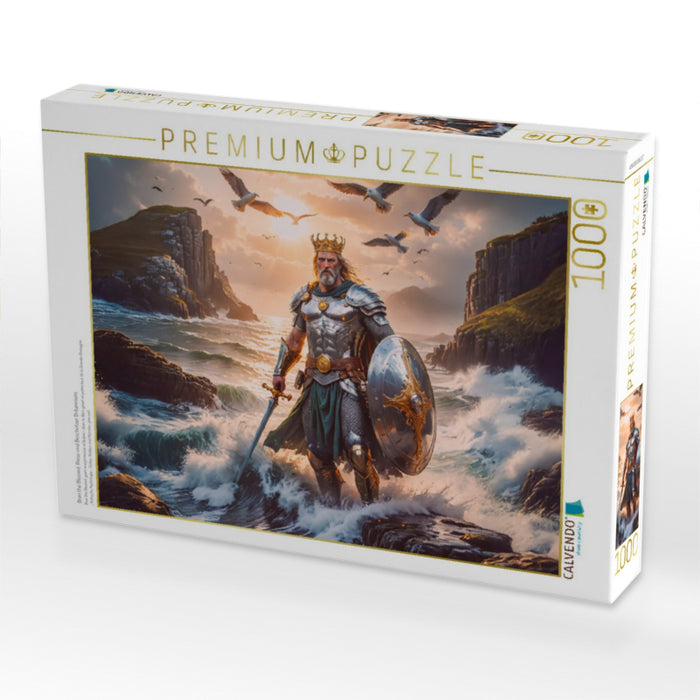 Bran the Blessed, Riese und Beschützer Britanniens - CALVENDO Foto-Puzzle'