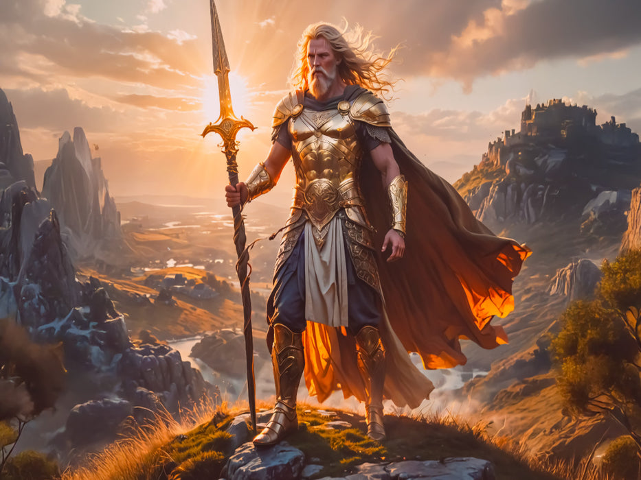 Lugh, Lichtbringer und Meister aller Künste - CALVENDO Foto-Puzzle'