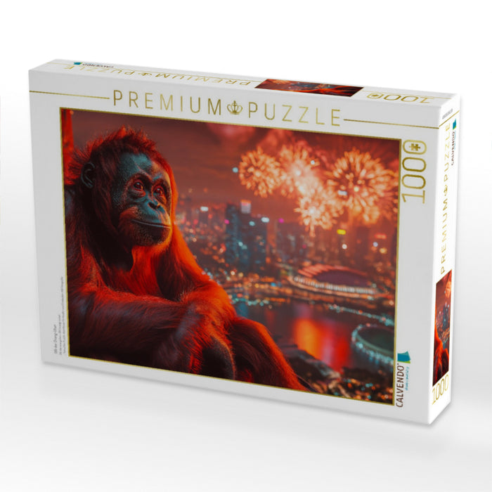 Olli der Orang-Utan - CALVENDO Foto-Puzzle'