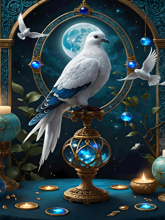 Taubenzauber - CALVENDO Foto-Puzzle'