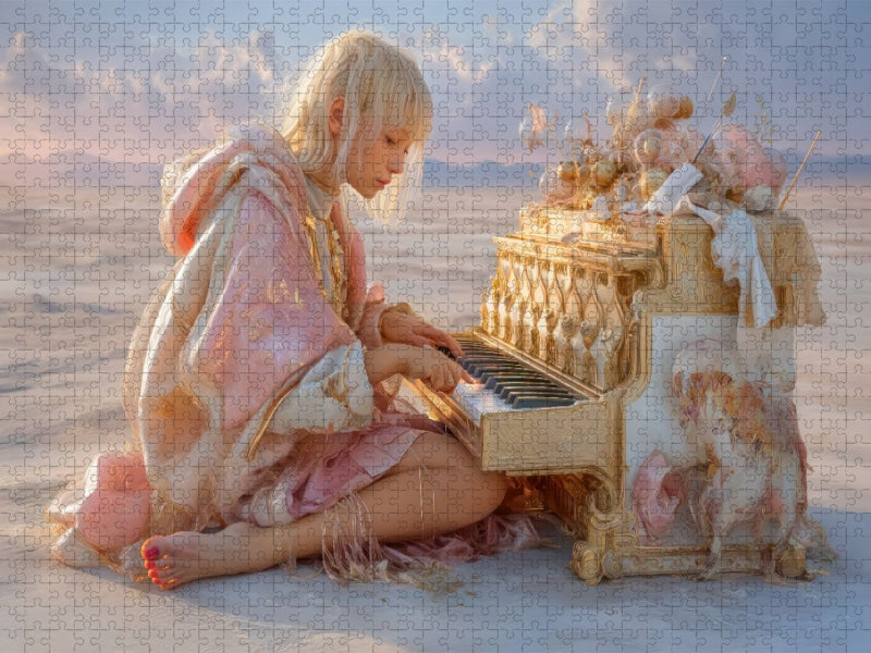 Eine Liebe zur Musik - CALVENDO Foto-Puzzle'