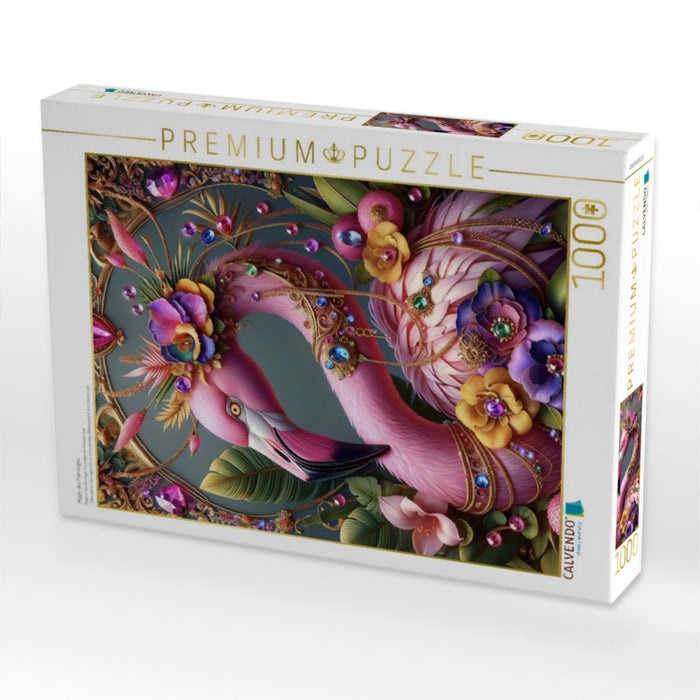 Magie des Flamingos - CALVENDO Foto-Puzzle'