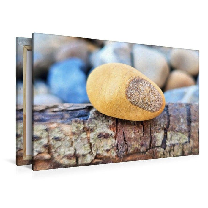 Premium Textil-Leinwand Erinnerung eingeschlossen