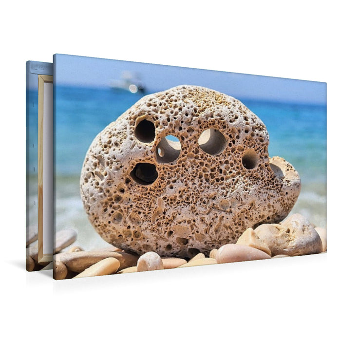 Premium Textil-Leinwand Das Fenster im Fels