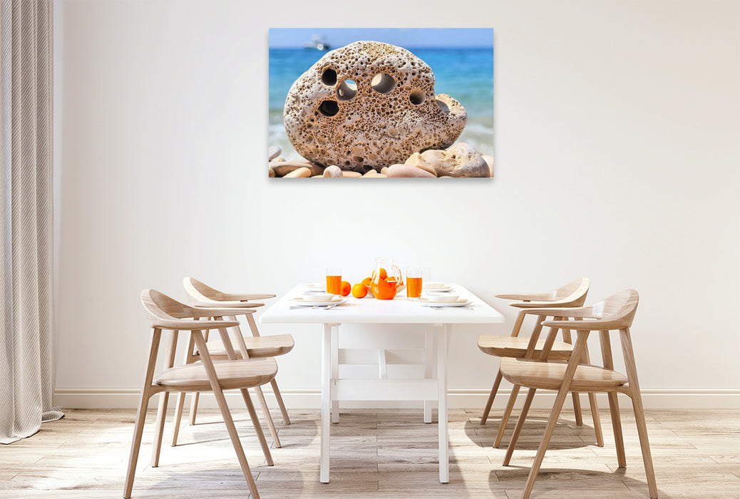 Premium Textil-Leinwand Das Fenster im Fels