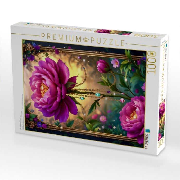 Die Magie der Pfingstrose - CALVENDO Foto-Puzzle'