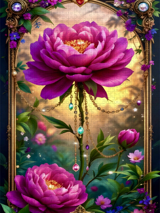 Die Magie der Pfingstrose - CALVENDO Foto-Puzzle'