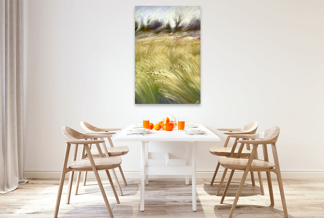 Premium Textil-Leinwand Ein Motiv aus dem Kalender Anna Arndt Jahresimpressionen mit Planer