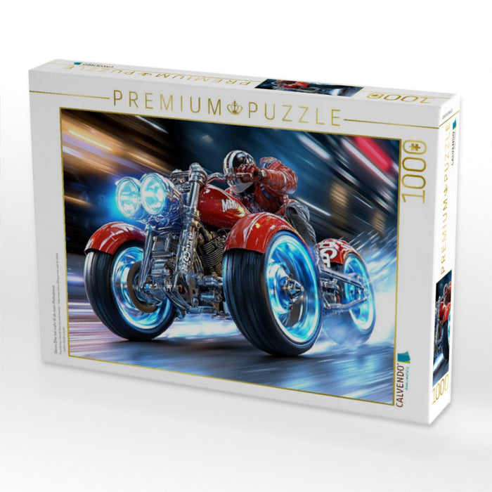 Dieses Bike hat mehr KI als mein Mathelehrer - CALVENDO Foto-Puzzle'