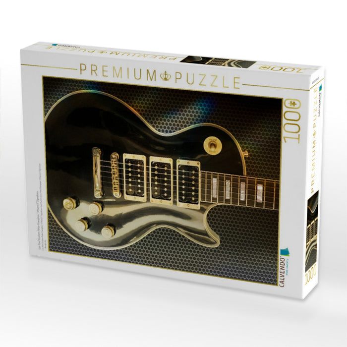 Les Paul Custom Peter Frampton "Phenix" Signature - CALVENDO Foto-Puzzle'