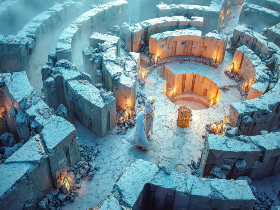 Labyrinth - CALVENDO Foto-Puzzle'