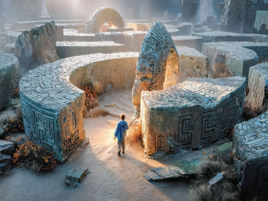 Labyrinth - CALVENDO Foto-Puzzle'