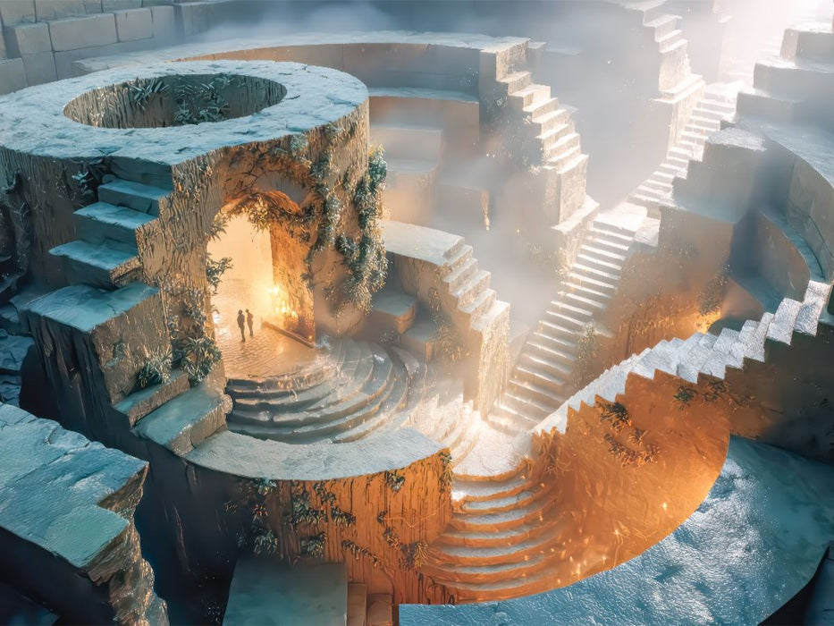 Labyrinth - CALVENDO Foto-Puzzle'
