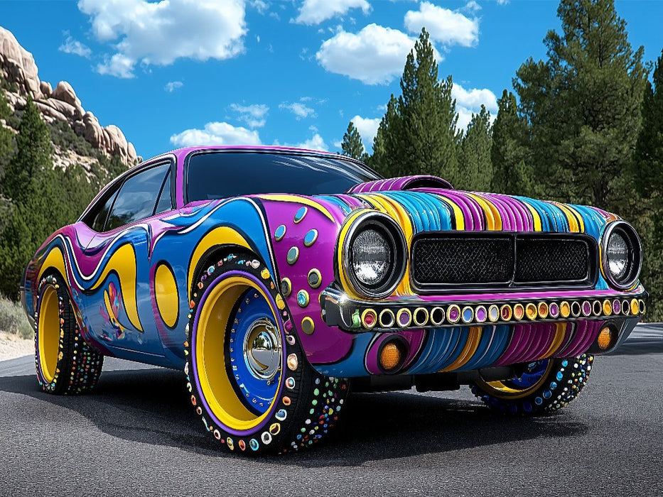 Lautlos, aber mit eingebautem DJ - CALVENDO Foto-Puzzle'