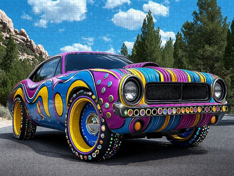 Lautlos, aber mit eingebautem DJ - CALVENDO Foto-Puzzle'