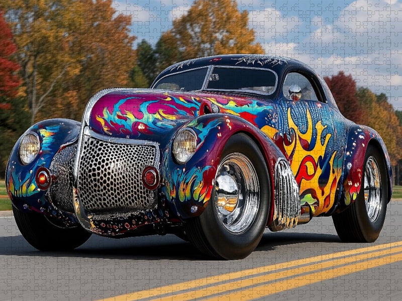 Mein Auto spricht – und manchmal besser als ich - CALVENDO Foto-Puzzle'