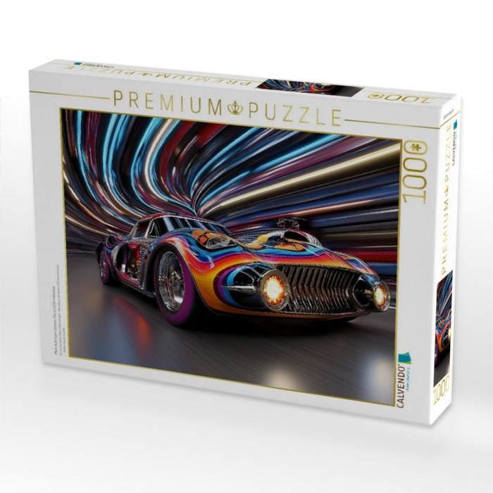 Mein Auto kann tanzen. Disco-LEDs inklusive. - CALVENDO Foto-Puzzle'
