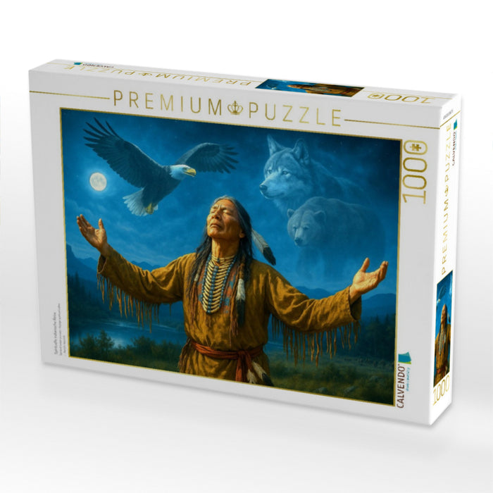 Spirituelle indianische Reise - CALVENDO Foto-Puzzle'