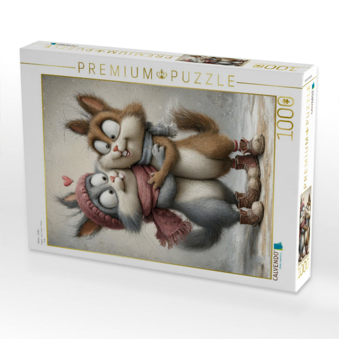 Hasen - Liebe - CALVENDO Foto-Puzzle'