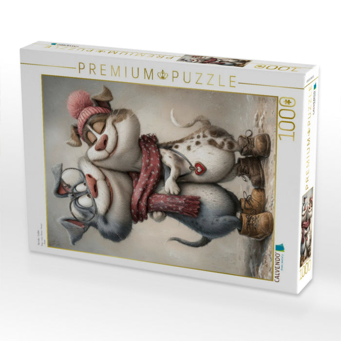 Hunde - Liebe - CALVENDO Foto-Puzzle'
