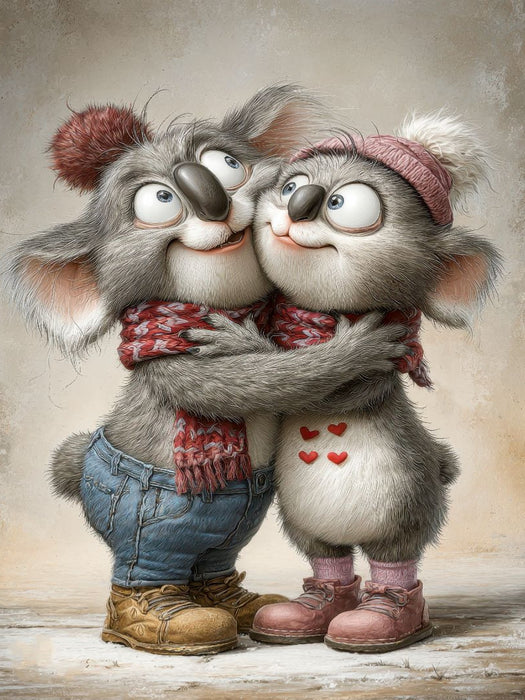 Koala - Liebe - CALVENDO Foto-Puzzle'
