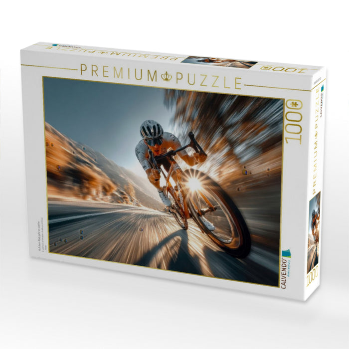 Auf dem Rad geht es weiter - CALVENDO Foto-Puzzle'