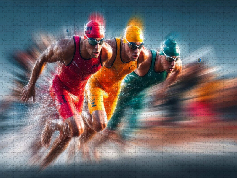 Auf zur nächsten Disziplin - CALVENDO Foto-Puzzle'