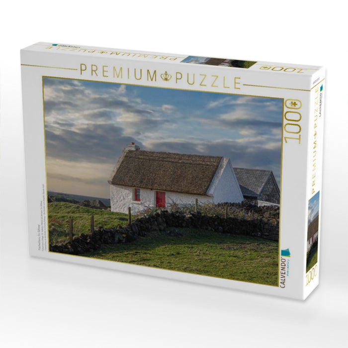 Fischerhaus, Co. Galway - CALVENDO Foto-Puzzle'