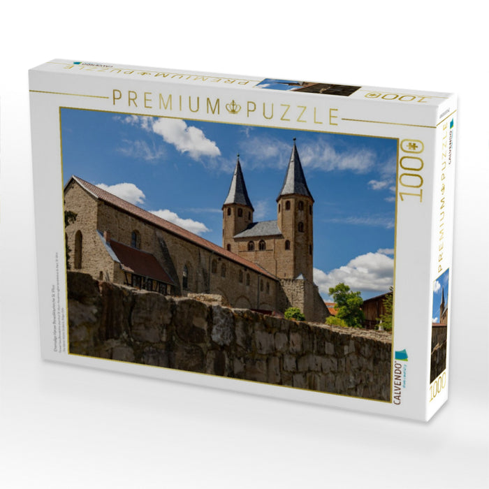 Ehemalige Harzer Benedikterkirche St. Vitus - CALVENDO Foto-Puzzle'