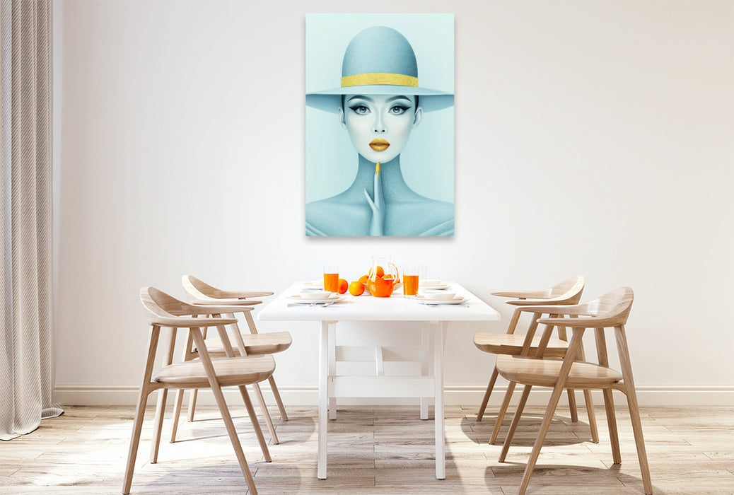 Premium Textil-Leinwand Fashion Bang!