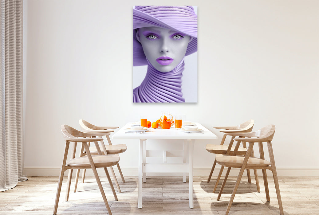 Premium Textil-Leinwand Glam Slam!