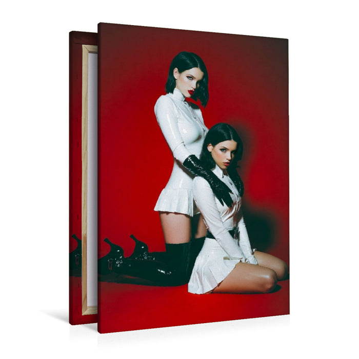 Premium Textil-Leinwand Latex Obsession