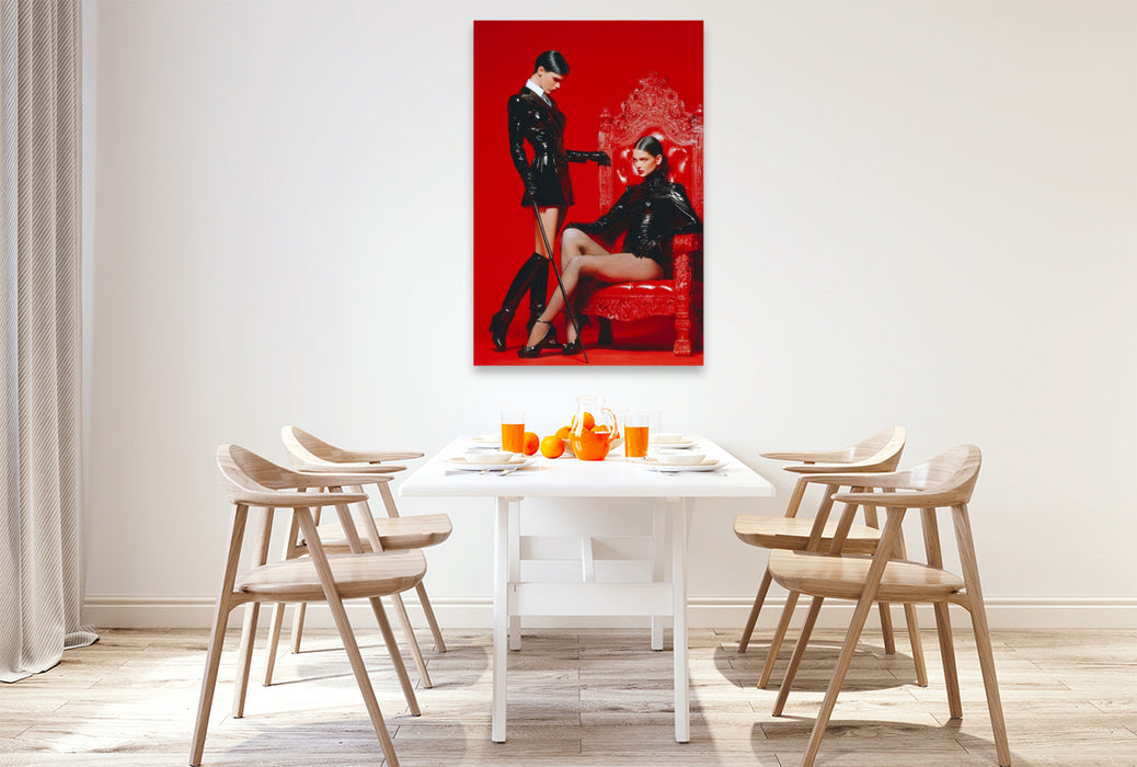 Premium Textil-Leinwand The Red Throne