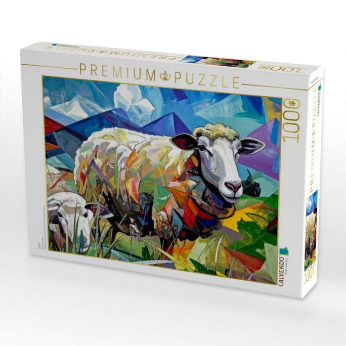 Schaf - CALVENDO Foto-Puzzle'