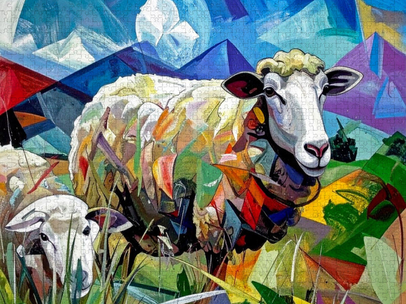 Schaf - CALVENDO Foto-Puzzle'