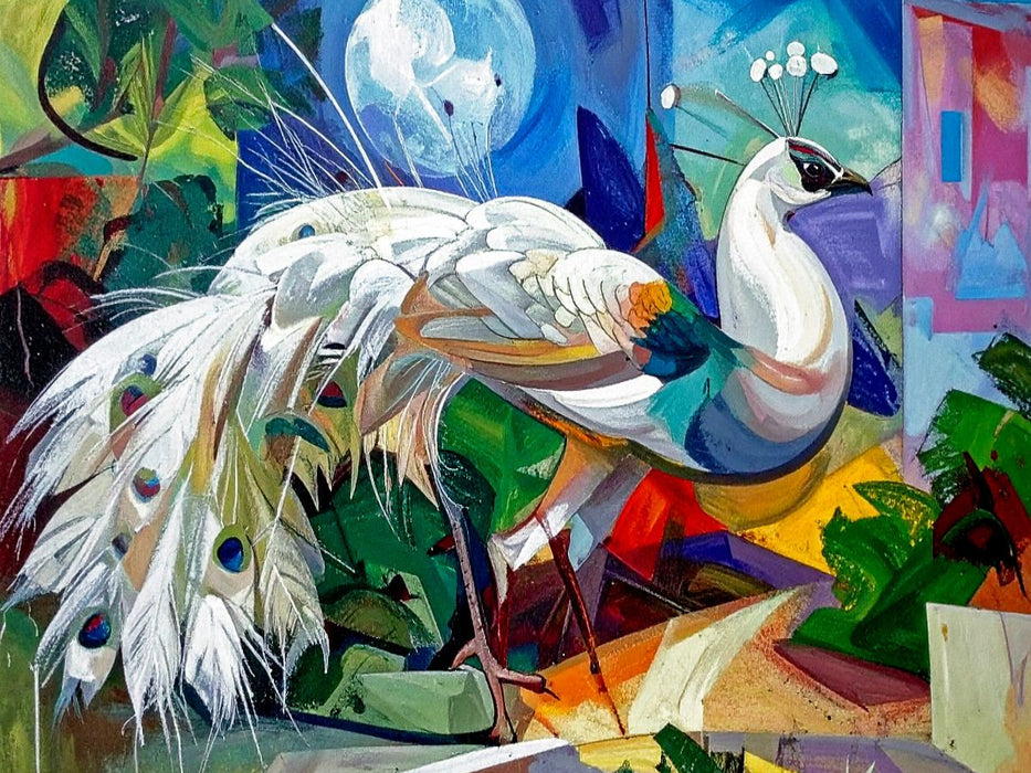 Pfau - CALVENDO Foto-Puzzle'