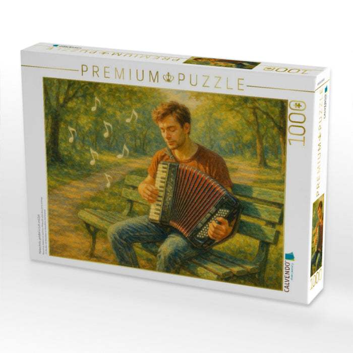 Melancholie, gefaltet in Luft und Zeit - CALVENDO Foto-Puzzle'