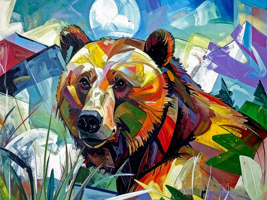 Braunbär - CALVENDO Foto-Puzzle'