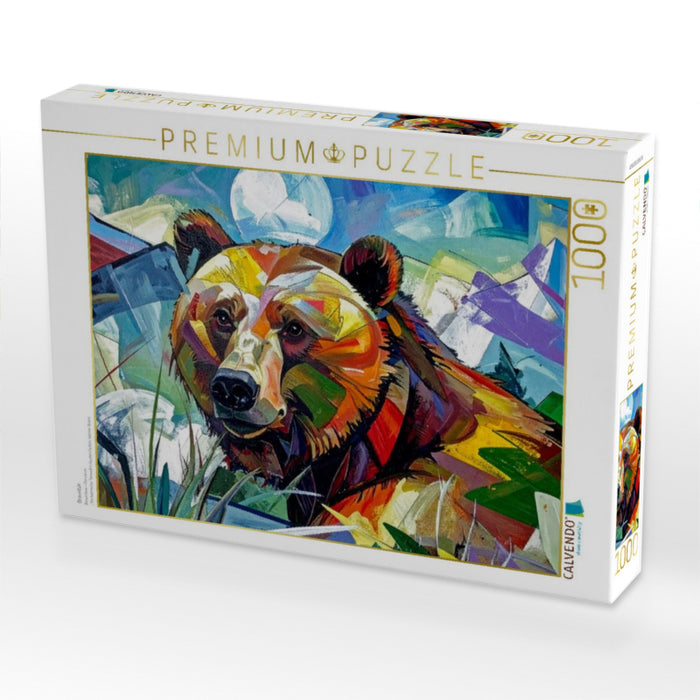 Braunbär - CALVENDO Foto-Puzzle'