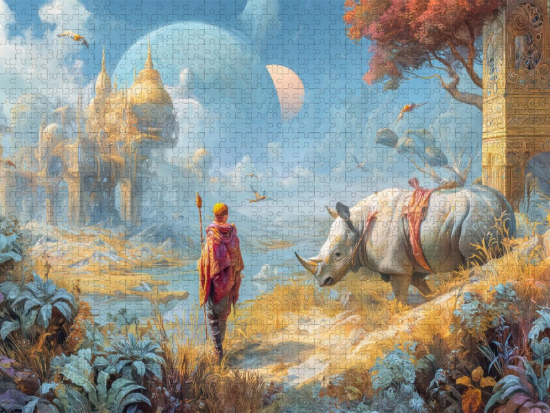 Paradies für Tiere - CALVENDO Foto-Puzzle'