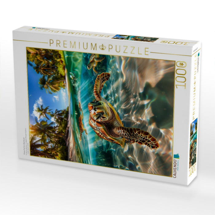 Flosse frei fürs Abenteuer - CALVENDO Foto-Puzzle'