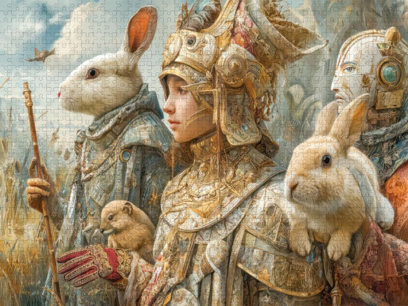 Tierparadies - CALVENDO Foto-Puzzle'