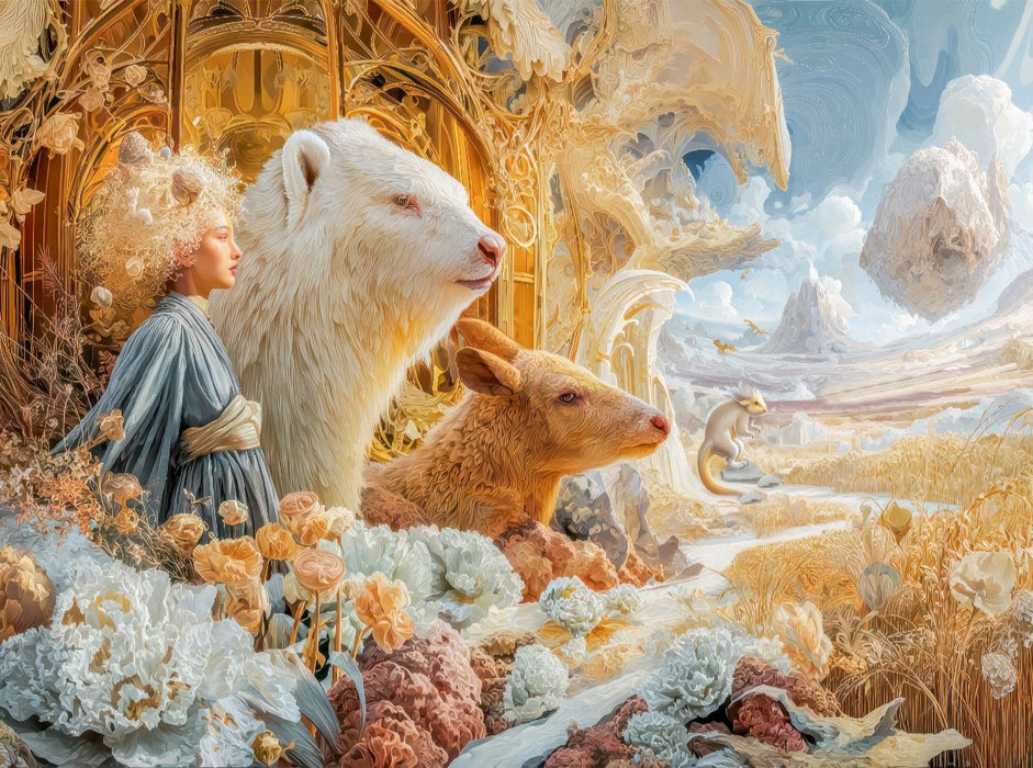 Tierparadies - CALVENDO Foto-Puzzle'